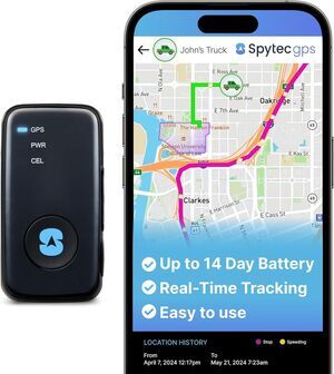 Spy Tec Atlas GPS Tracker Starter Kit -1st Month Included - Vehicles & Your Kids